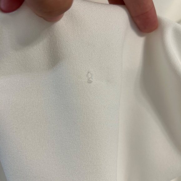 NWT Betsy & Adam White Midi Dress Fitted ****** - Picture 3 of 3